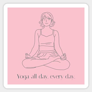 Yoga Lover Yoga Girl Sticker